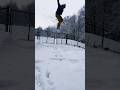 Backyard Snowboarding