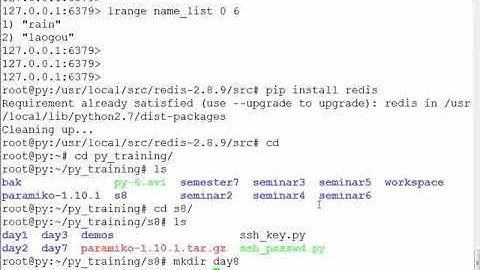 04 python s8day8  Redis订阅和发布功能