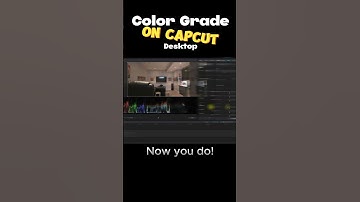 Color wheel on capcut desktop version #shorts #youtubeshorts #capcut #capcutediting
