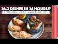 FOOD MARATHON CHALLENGE | Can we eat 26.2 Dishes in 24 Hours? | EDINBURGH Ep.2
