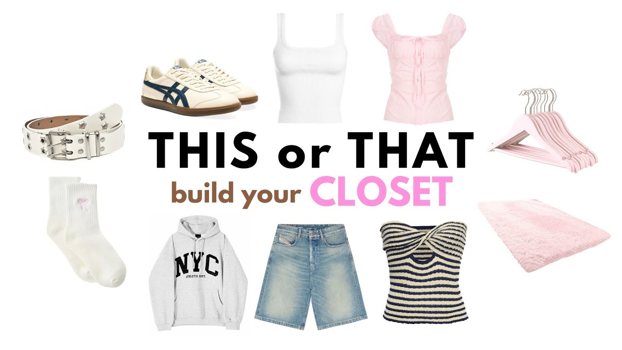 ЭТО или ЭТО создаст ваш *ШКАФ МЕЧТЫ*👗👚👙👢👜