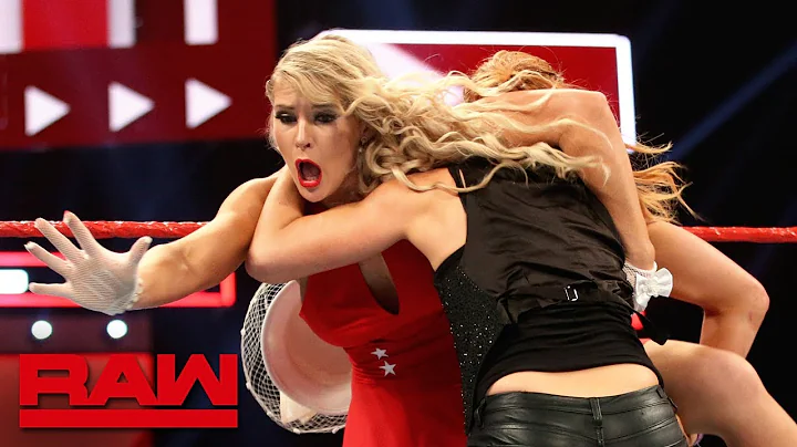 Becky Lynch catches Lacey Evans by surprise: Raw, ...