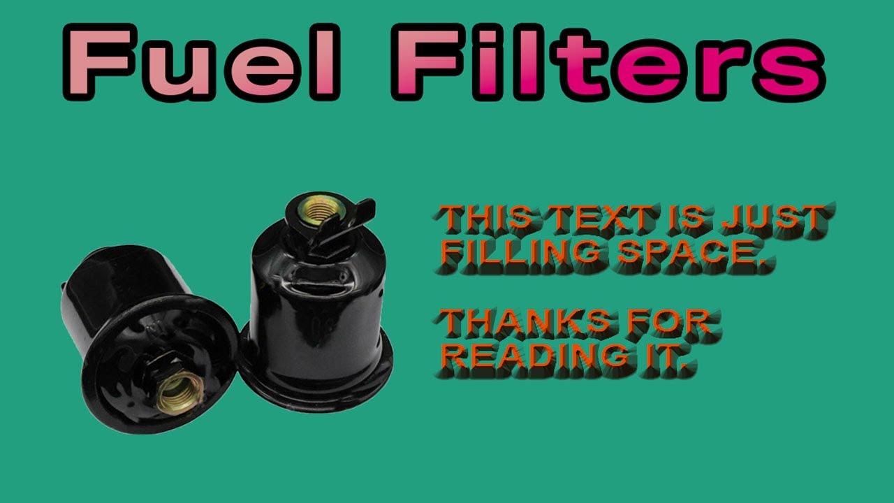 How To Change Your Fuel Filter Mitsubishi Lancer CE YouTube