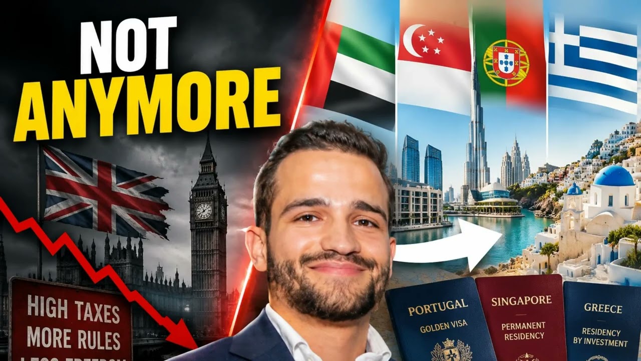 Wealthy Expat Style Thumbnail Concept -UK Is Finished!!  @WealthyExpat