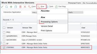 Crediting a Service Order