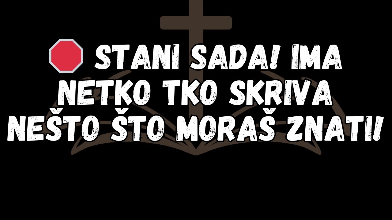 🛑 Stani sada! Ima netko tko skriva nešto što moraš znati!