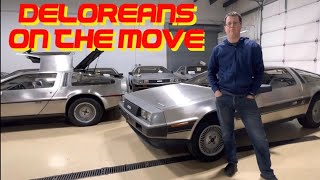 DeLoreans on the Move