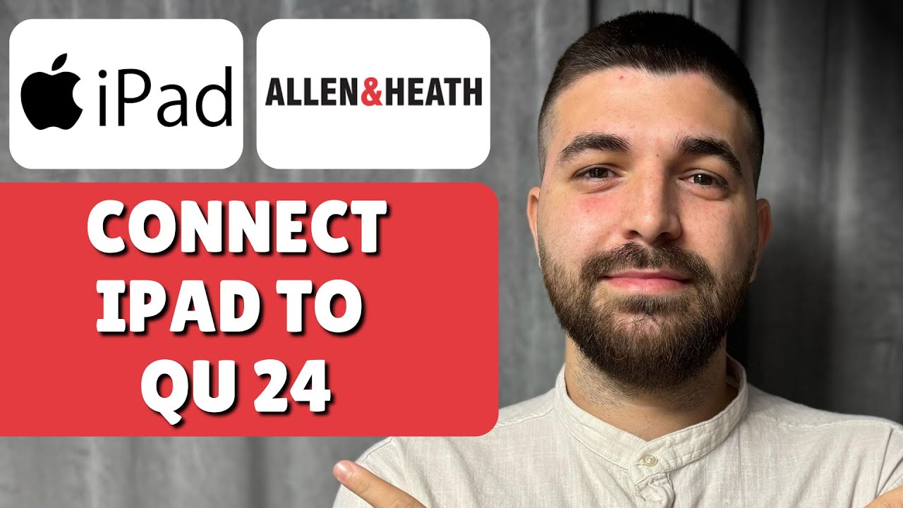 How To Connect iPad To QU24