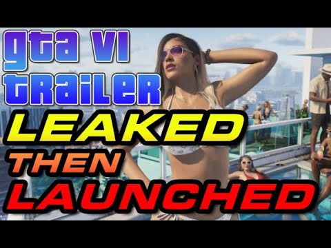 Grand Theft Auto VI Trailer Leaked and then Officially Launched!! - YouTube