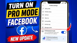 How to Turn On Facebook Professional Mode | Pro Mode on Facebook (New Update) screenshot 2