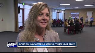 First group of Boise police officers graduates department-hosted Spanish course
