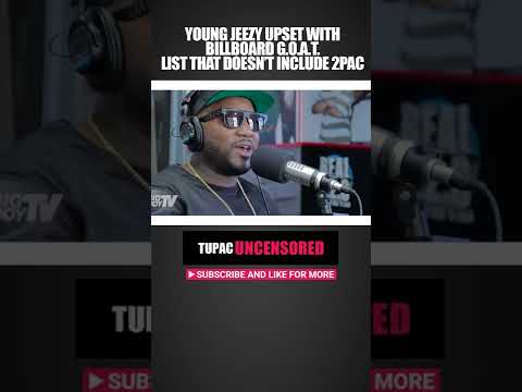 Jeezy Talks Tupac Not On Billboard Greatest Rapper List | #shorts