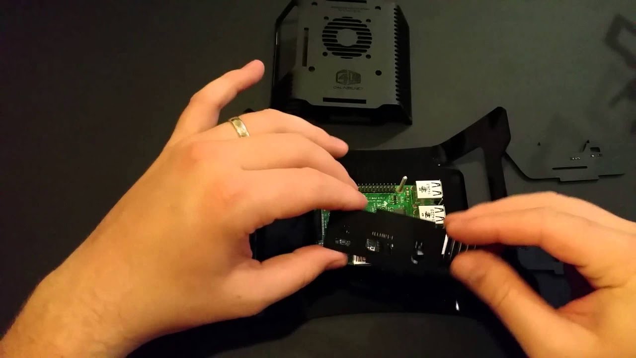 The Invasion Raspberry Pi case from C4Labs - YouTube