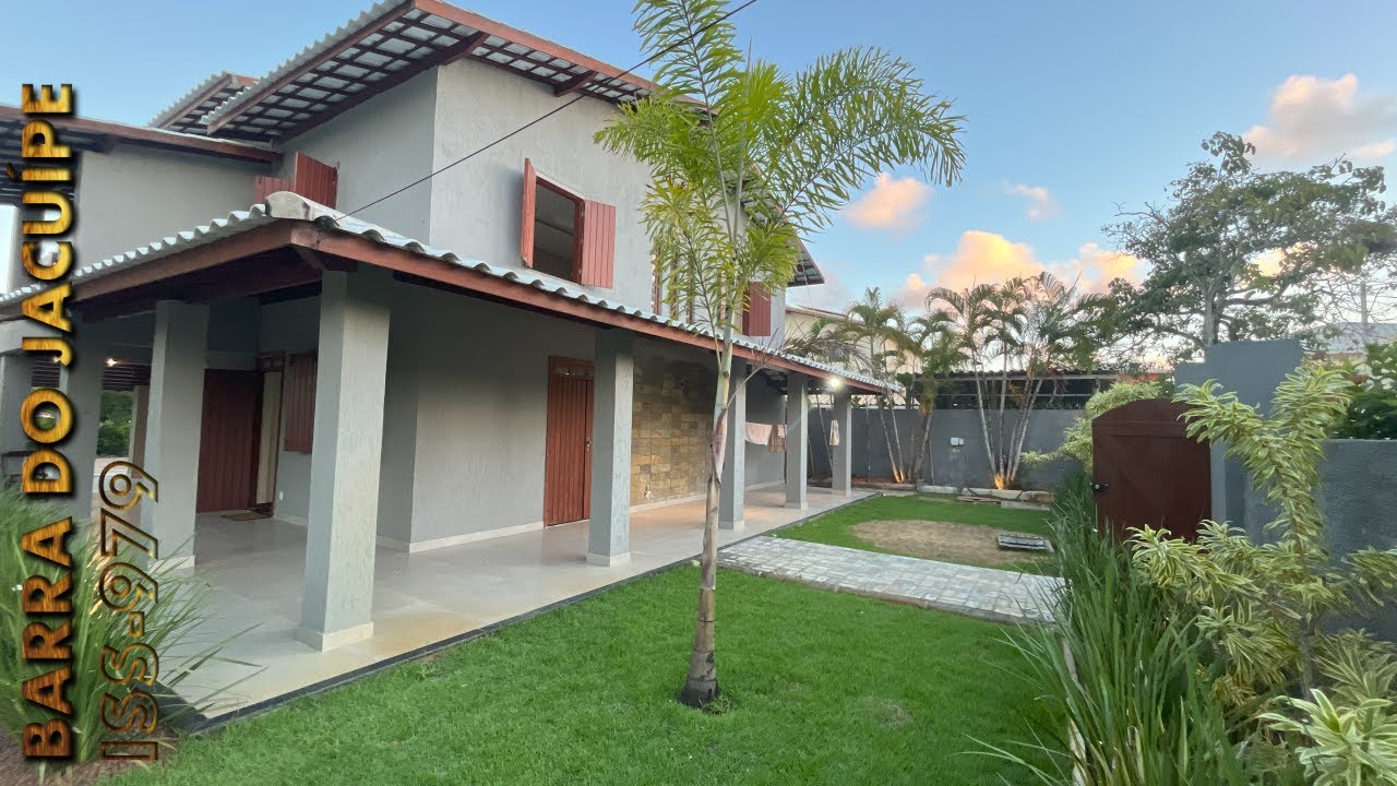 CASA 4 SUÍTES EM BARRA DO JACUÍPE