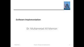 Software Implementation (SDLC Phase) Concepts
