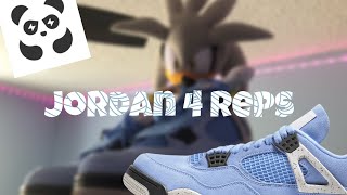 Rep Jordan 4 UNC Panda Buy UNBOXING