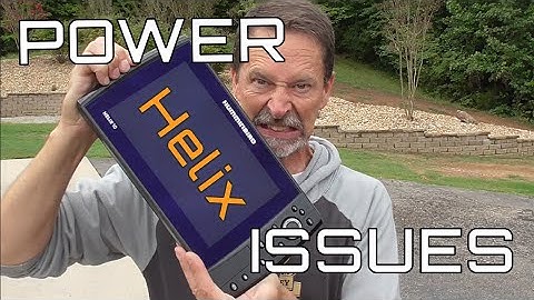 Humminbird Helix G4N Power Issues and Troubleshooting