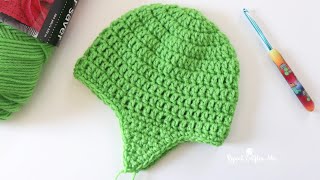 How to make Earflaps on a Crochet Hat