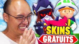 J'AI OBTENU CES SKINS ''GRATUITS'' SUR BRAWL STARS !