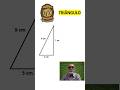PERÍMETRO DE TRIÂNGULO #matematica #enem #PROFESSOR_DOS_NUMEROS_OFICIAL #bsbconcurceiros
