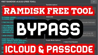 #007 Ramdisk Tool Free iCloud Unlock, Bypass Passcode iOS 15/16 with Signal