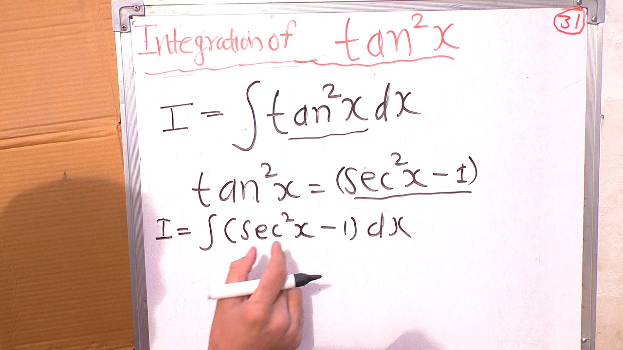 Integration Of Tan Square X In Hindi Surendra Khilery Integration integration-of-tan-square-x-in-hindi-surendra-khilery-integration