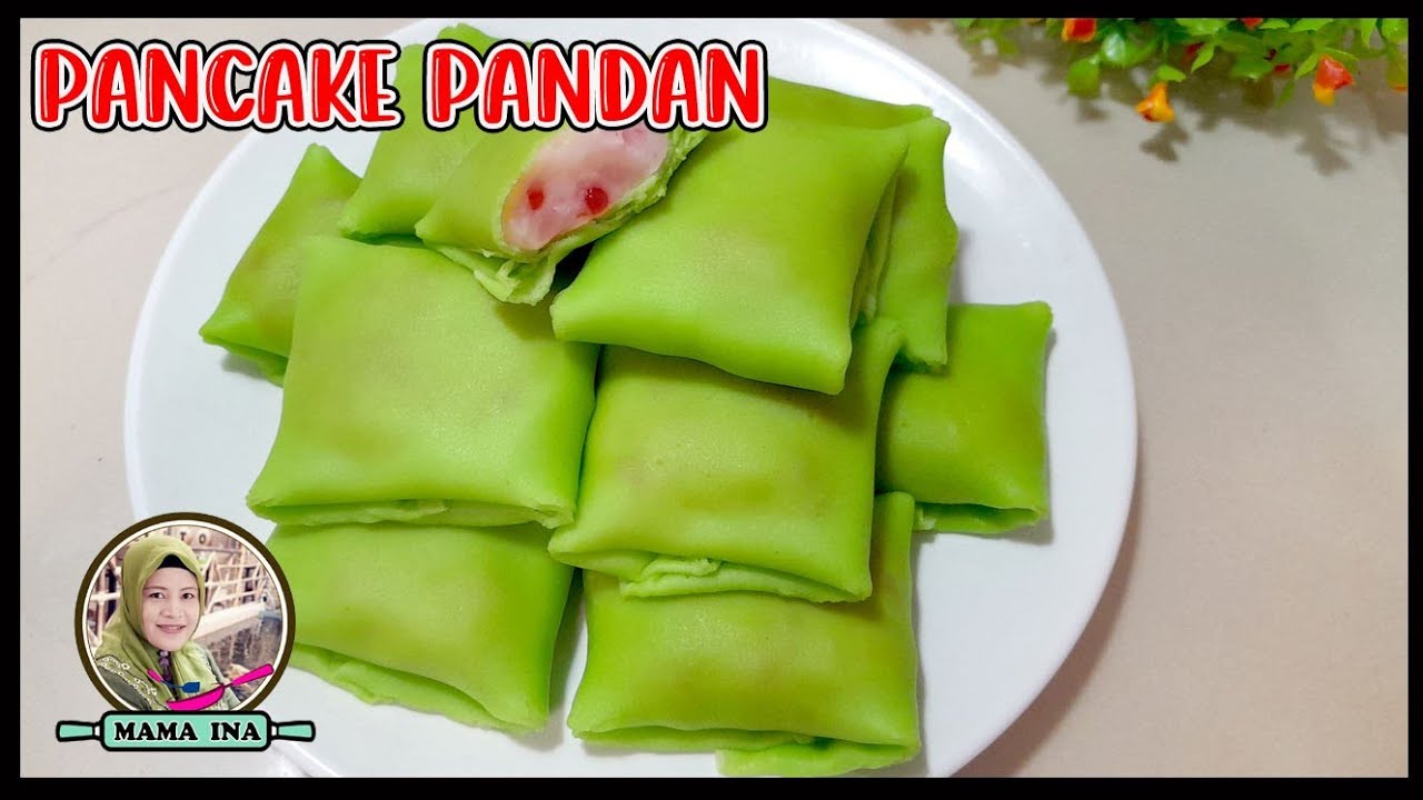 TANPA TELUR, PANCAKE PANDAN EMPUK LEGIT RASANYA JUARA YouTube