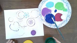 Stamping with Common Objects