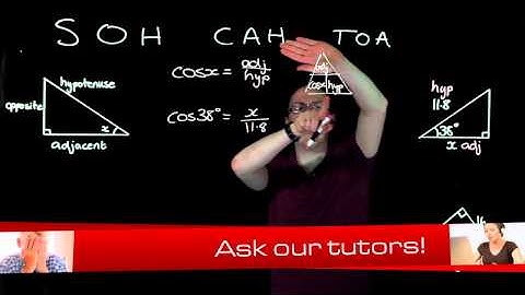 386 - Finding sides with the cosine ratio