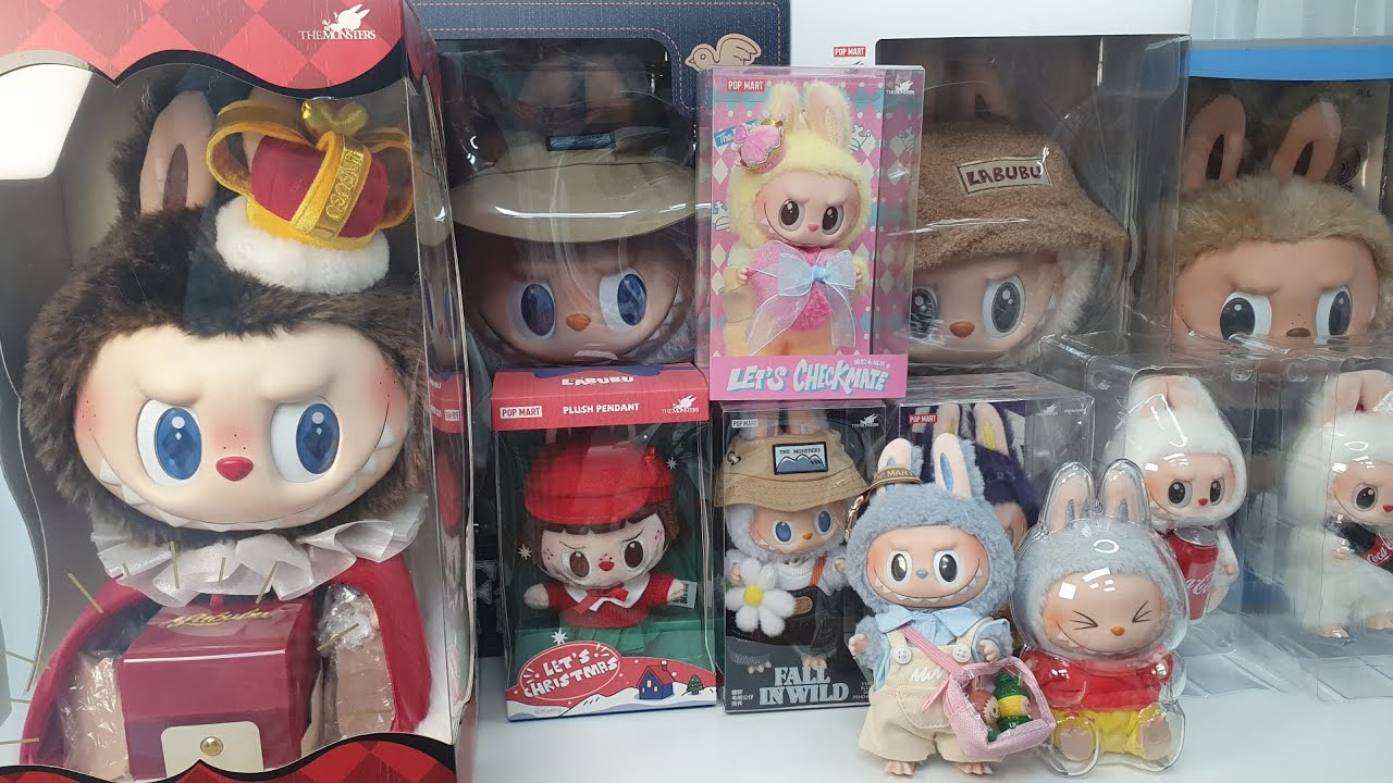 팝마트 라부부 체크메이트 신상 개봉기 아님 popmart labubu