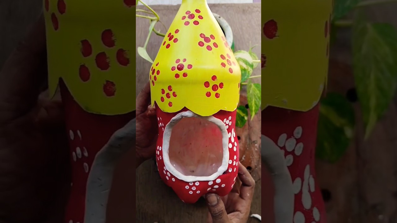 plastic bottle Bird House 