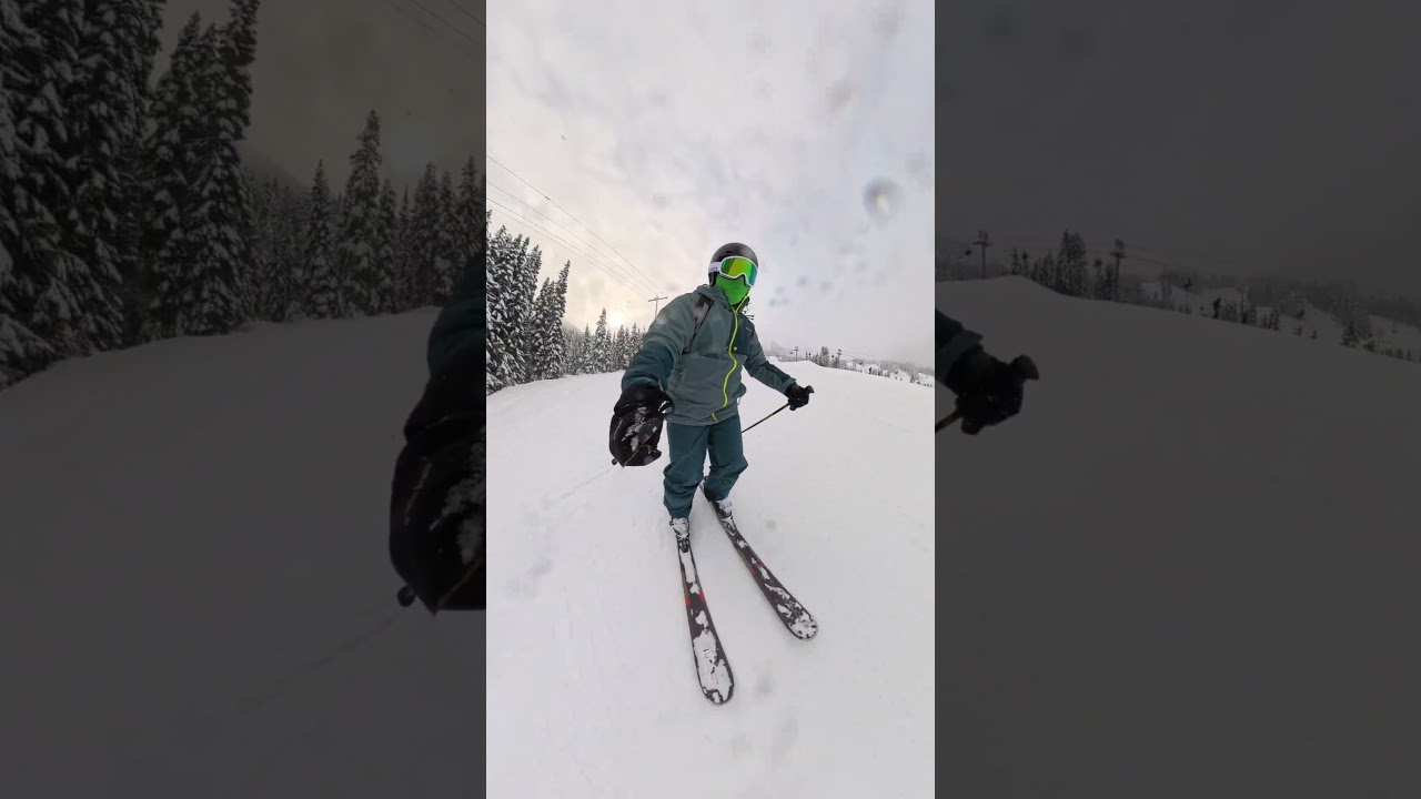 Powder Paradise on Daisy Run at Stevens Pass! ❄️⛷️