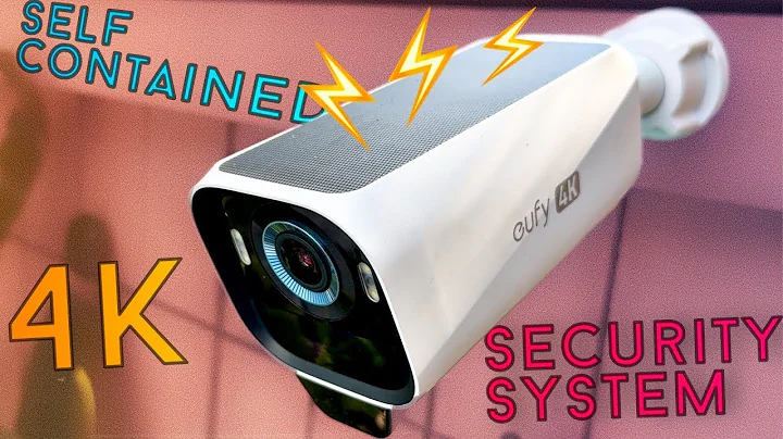 4k Solar Camera System with Ai facial recognition! (no monthly fees)  EufyCam S3 Pro