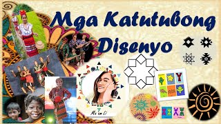 MGA KATUTUBONG DISENYO/MAPEH4/SINING/ARALIN4