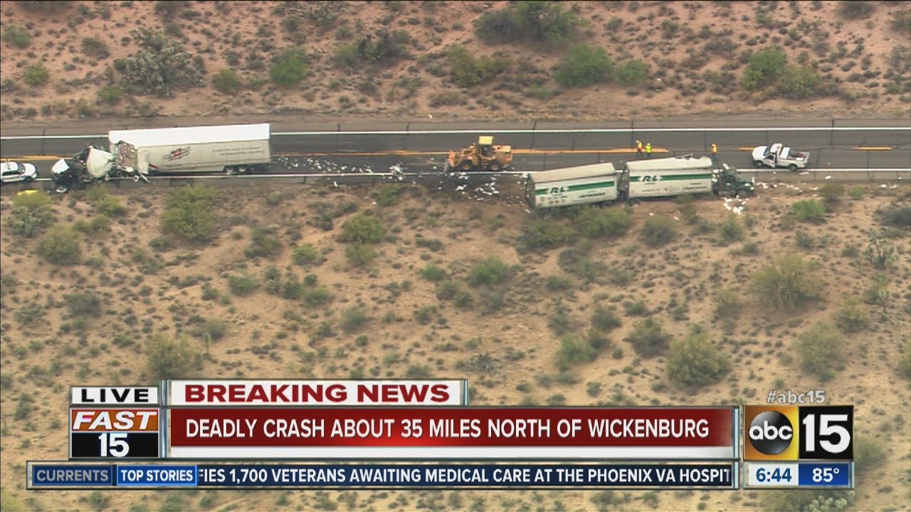 Deadly crash on US 93 - YouTube