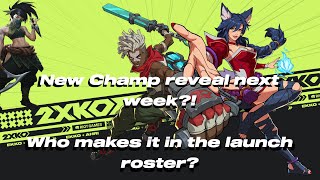 New 2XKO Champ reveal incoming?! Who will make it the launch roster?