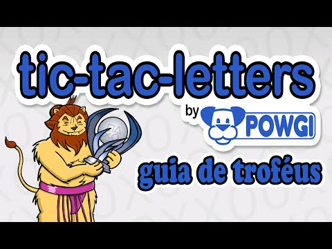 TIC-TAC-LETTERS BY POWGI - GUIA DE TROFÉUS (SEM COMENTÁRIOS)