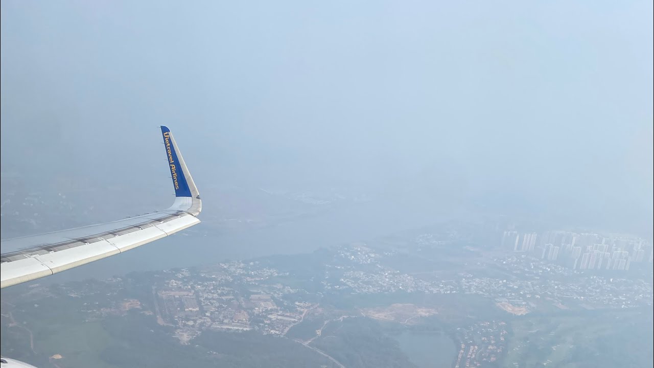 Vietravel Airline landing from Bangkok to Ho Chi Minh city # ...