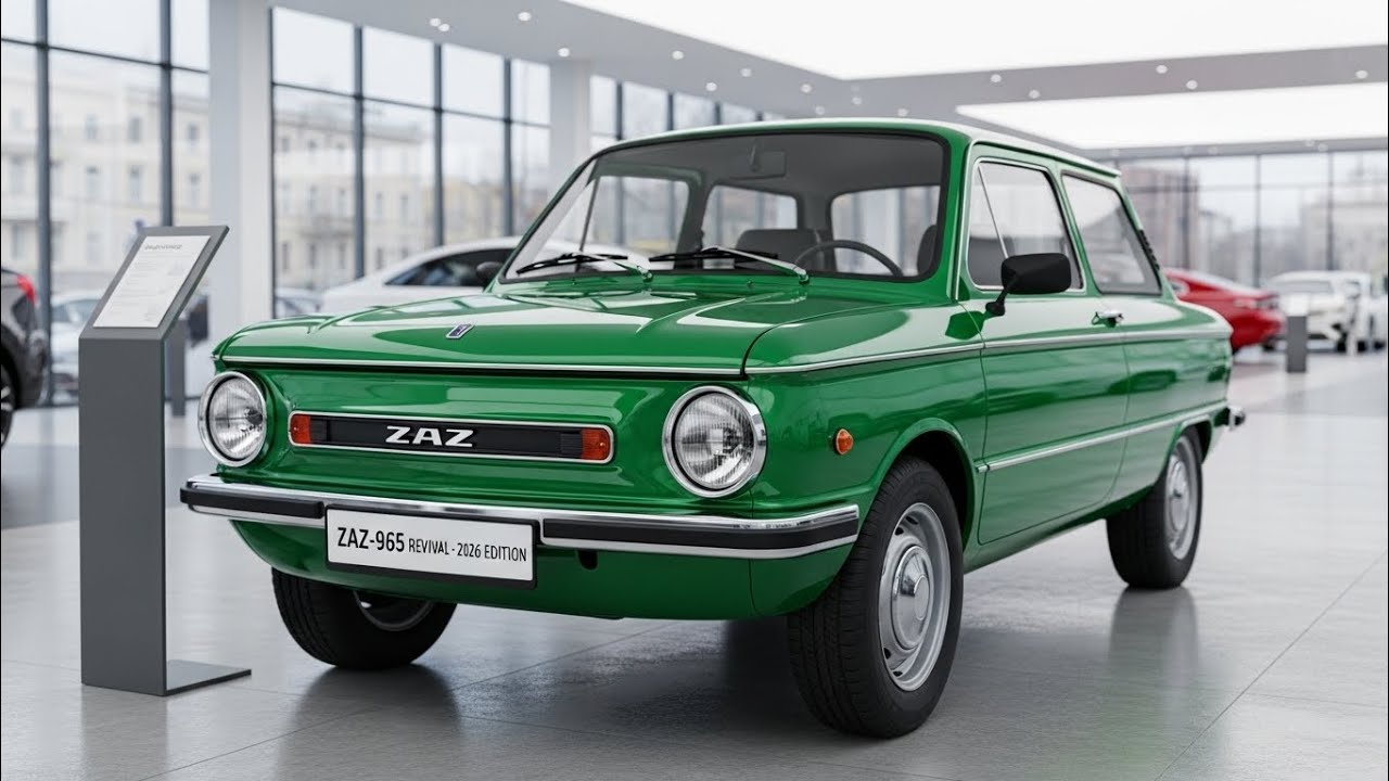 🔥 Новый ZAZ Tavria 2026 — Возрождение легенды! Украинский хэтчбек удивил всех! 🚗💥