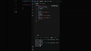 Even Odd 😀😁  #coding #programming #programmer #program #viral #youtubeshorts #programas   #coder C++
