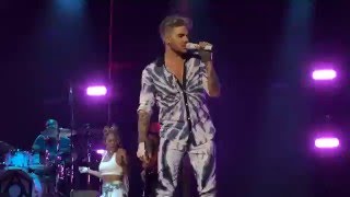 Adam Lambert - Another One Bites The Dust + Trespassing, live @ HMH, Amsterdam 13-04-2016