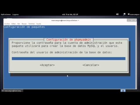 Instalacion de Servidor