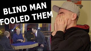 Magician REACTS to BLIND Man FOOLING Penn And Teller (Richard Turner)