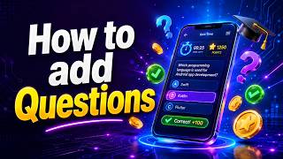 How to Create Custom Quizzes &amp; MCQs in Your Education App! 📱🎓 | Step-by-Step Guide