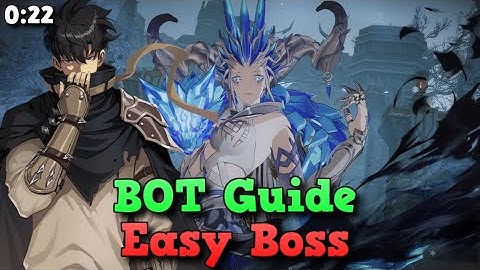 This Boss is Easy! - BOT Guide | Solo Leveling Arise
