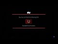 Sky Cinema BBFC Slide Cert U Flashing Images 