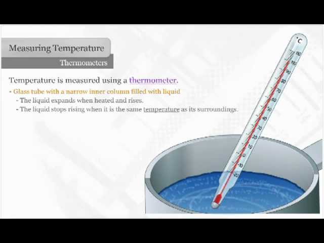 Temperature and Thermometers 