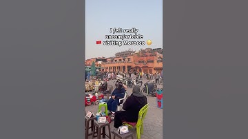 Waarom Marokko mij een ongemakkelijk gevoel gaf 😳🇲🇦