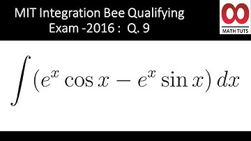 MIT Integration Bee Qualifying Exam 2016  :  Question 9