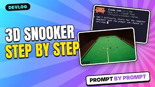 Details Build a 3D Snooker Game with Claude Code, Prompt by Prompt Guide
